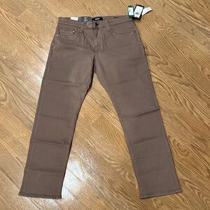NWT Men's MAVI Brown Relaxed Straight Leg Pant